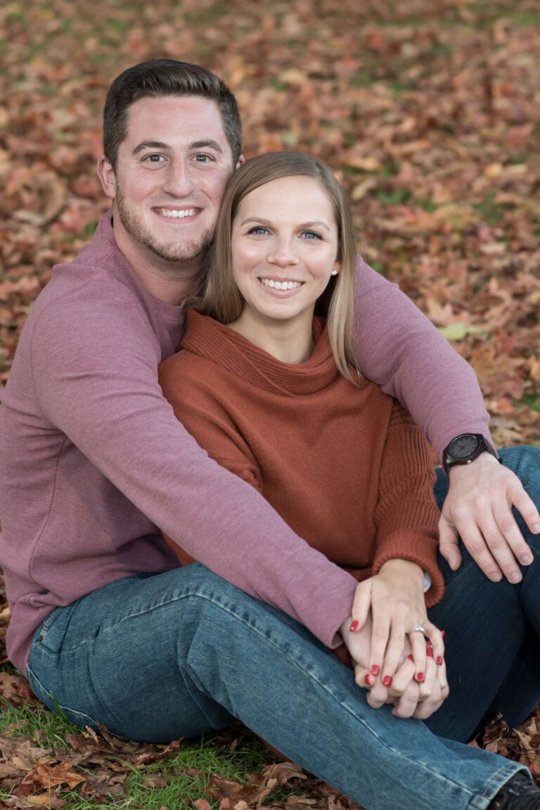 River Bend Farm Fall Engagement Session- Ashley and Bobby
