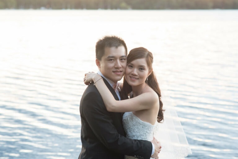 Romantic wedding with traditional Chinese traditions at Saphire Estate in Sharon MA