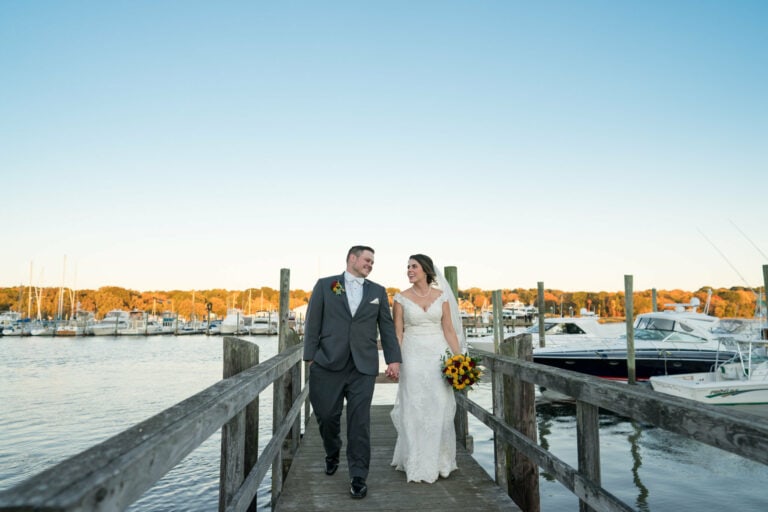 Angela and Peter’s Beautiful Fall Wedding at One Bay Avenue Events