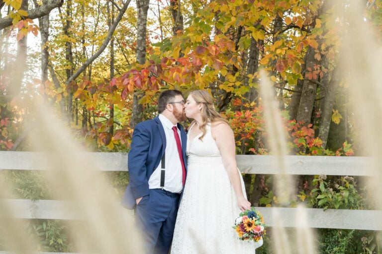 Massachusetts Rustic Wedding in the Fall